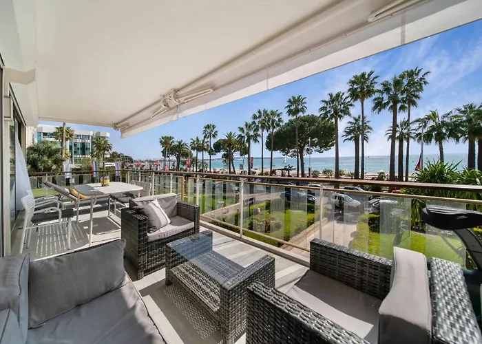 Ref 1337 - Cannes Croisette - Appartement Vue Mer